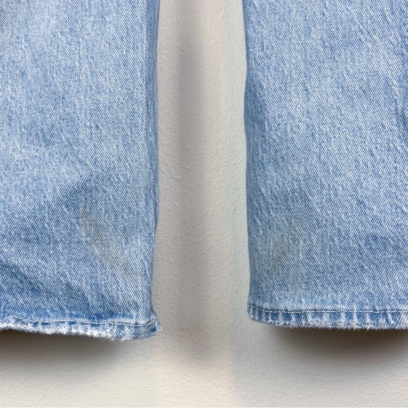 Abercrombie & Fitch Curve Love The 90s Relaxed Jeans High Rise Carpenter Size 25 - Picture 6 of 11